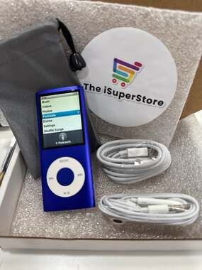 Apple ipod Nano 4th Gen 16GB Purple - New Battery- 1 YR Warranty!